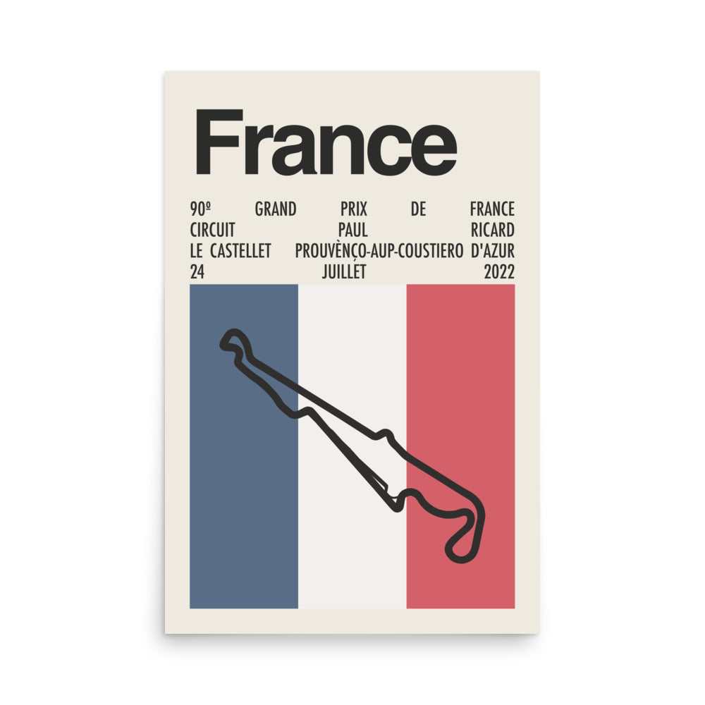 2022 French Grand Prix Print