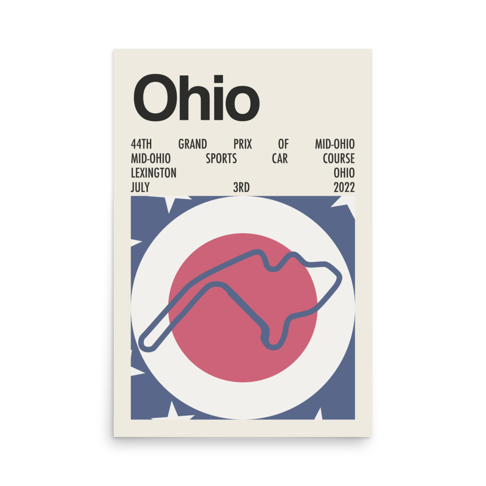 2022 Grand Prix of Mid-Ohio Print