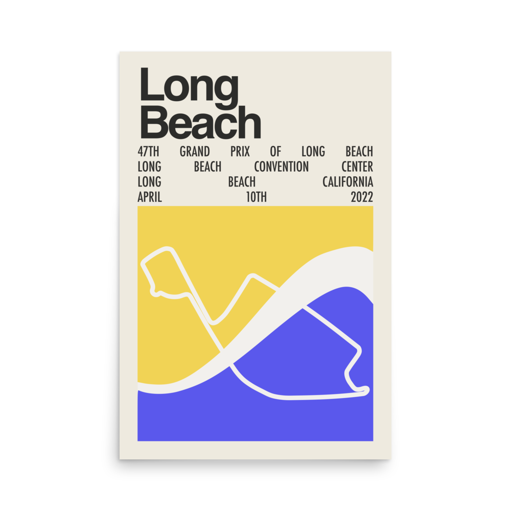 2022 Grand Prix of Long Beach Print