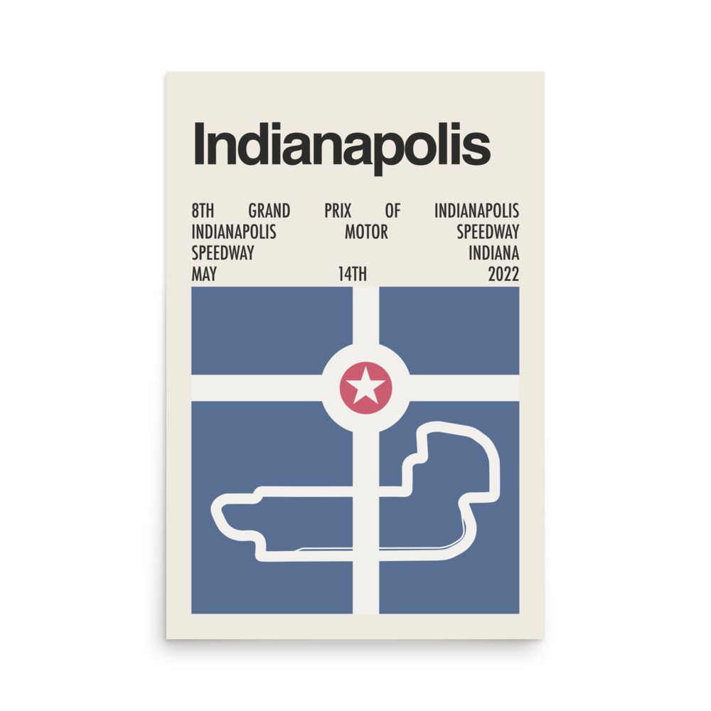 2022 Grand Prix of Indianapolis Print