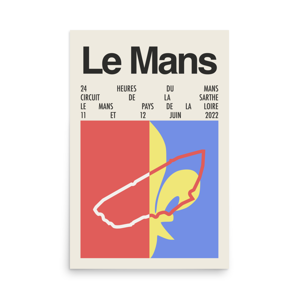 2022 24 Hours of Le Mans Print