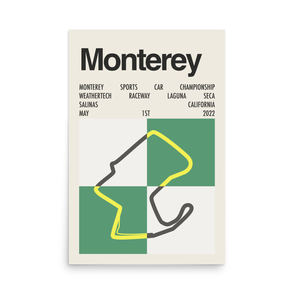 2022 Monterey Sports Car Championship Print