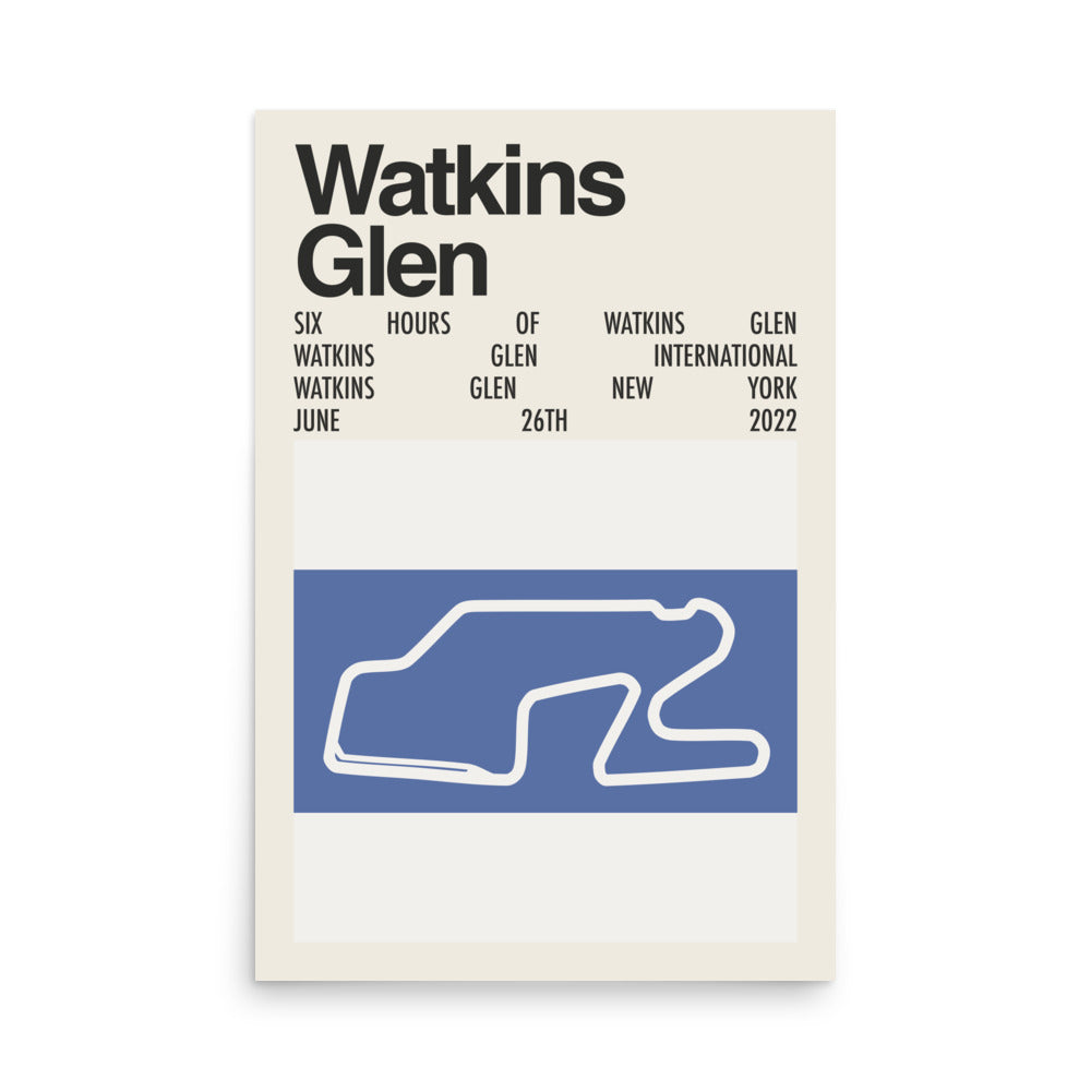 2022 Six Hours of Watkins Glen Print